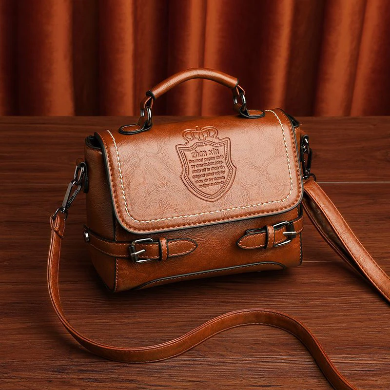 时尚包包女2025新款高级质感小方包时尚百搭复古手提单肩斜挎包