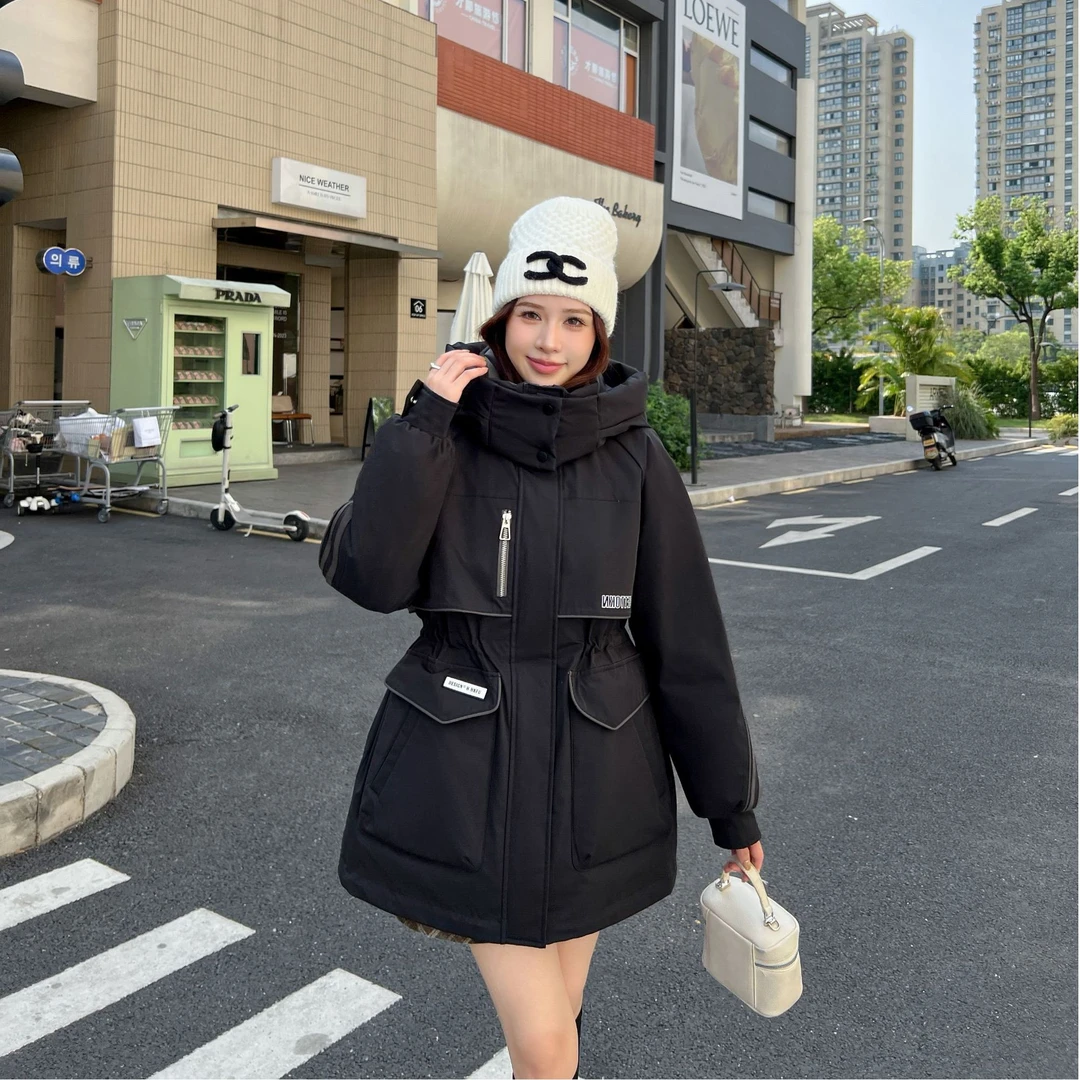 《金哥》派克式休闲运动防风保暖羽绒服XB2419