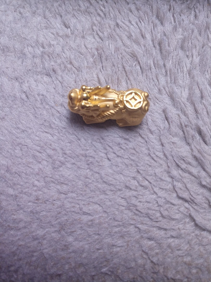 金元宝足金999貔貅珠子首饰貔貅