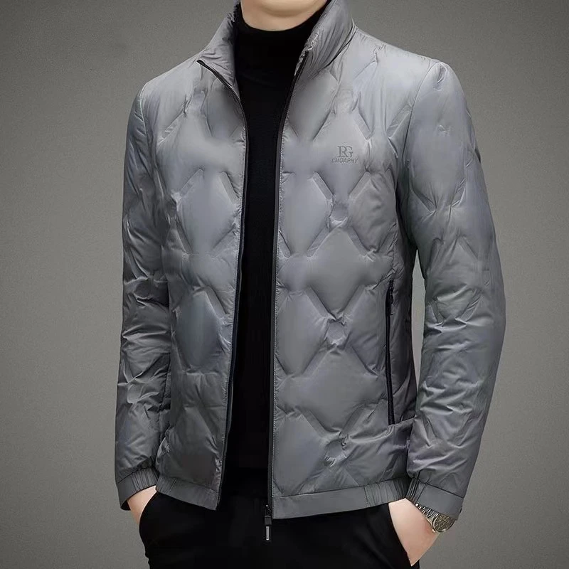 【午间风】男式休闲立领羽绒服 lgz 8606