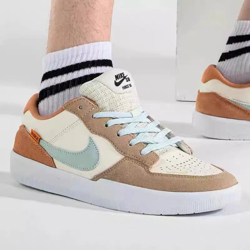 NIKE/耐克男鞋SB FORCE 58轻便防滑休闲鞋低帮复古板鞋FN8888-131
