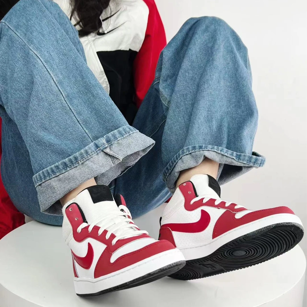 耐克/Nike CourtBoroug mid芝加哥中帮女子运动ins板鞋839977-103