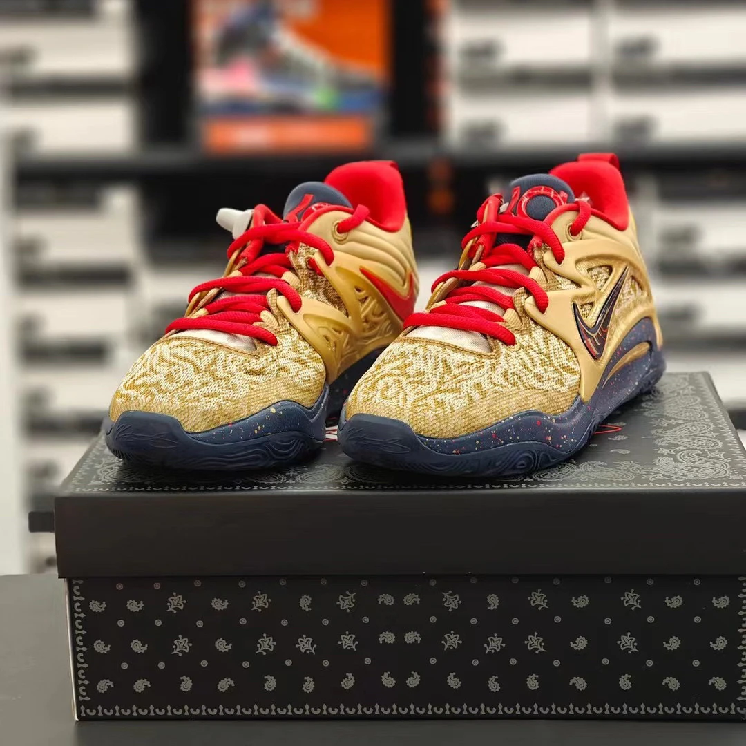 Nike耐克男鞋杜兰特KD15全明星缓震回弹实战运动篮球鞋DM1054-700