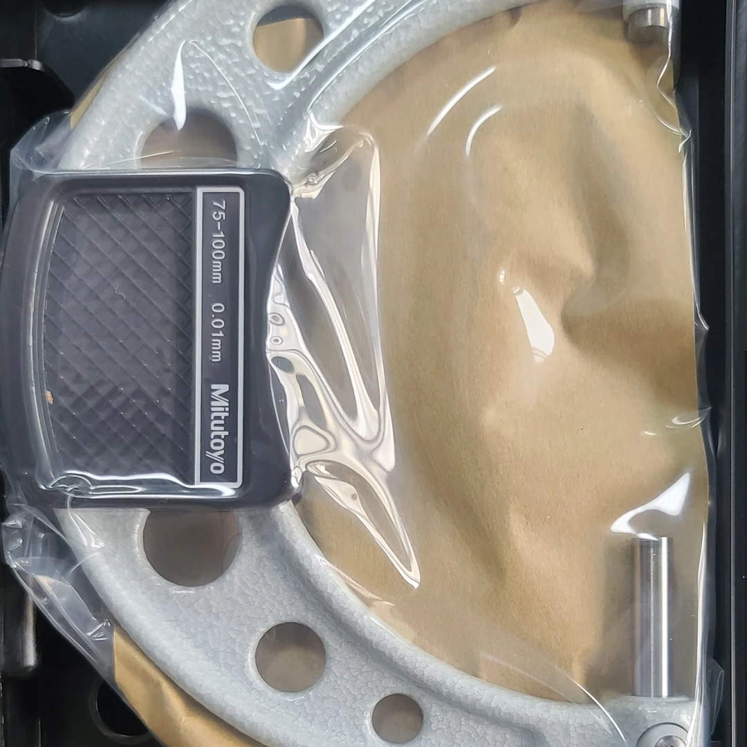 机械千分尺100毫米保真日本进口三丰正品千分尺