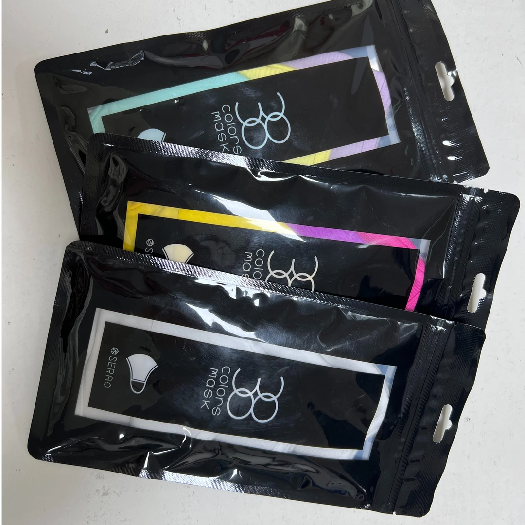 男女通用 95棉抗菌 38色 1包3枚