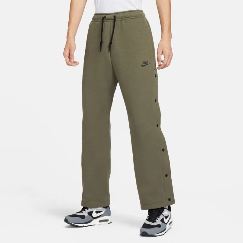 Nike/耐克男子运动潮流针织舒适休闲直筒侧排扣长裤FB8015-222