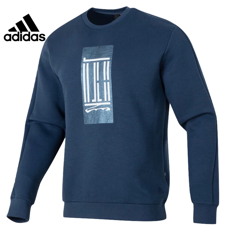 adidas/阿迪达斯男子WJ LOGO CREW针织圆领套衫舒适时尚IP4947