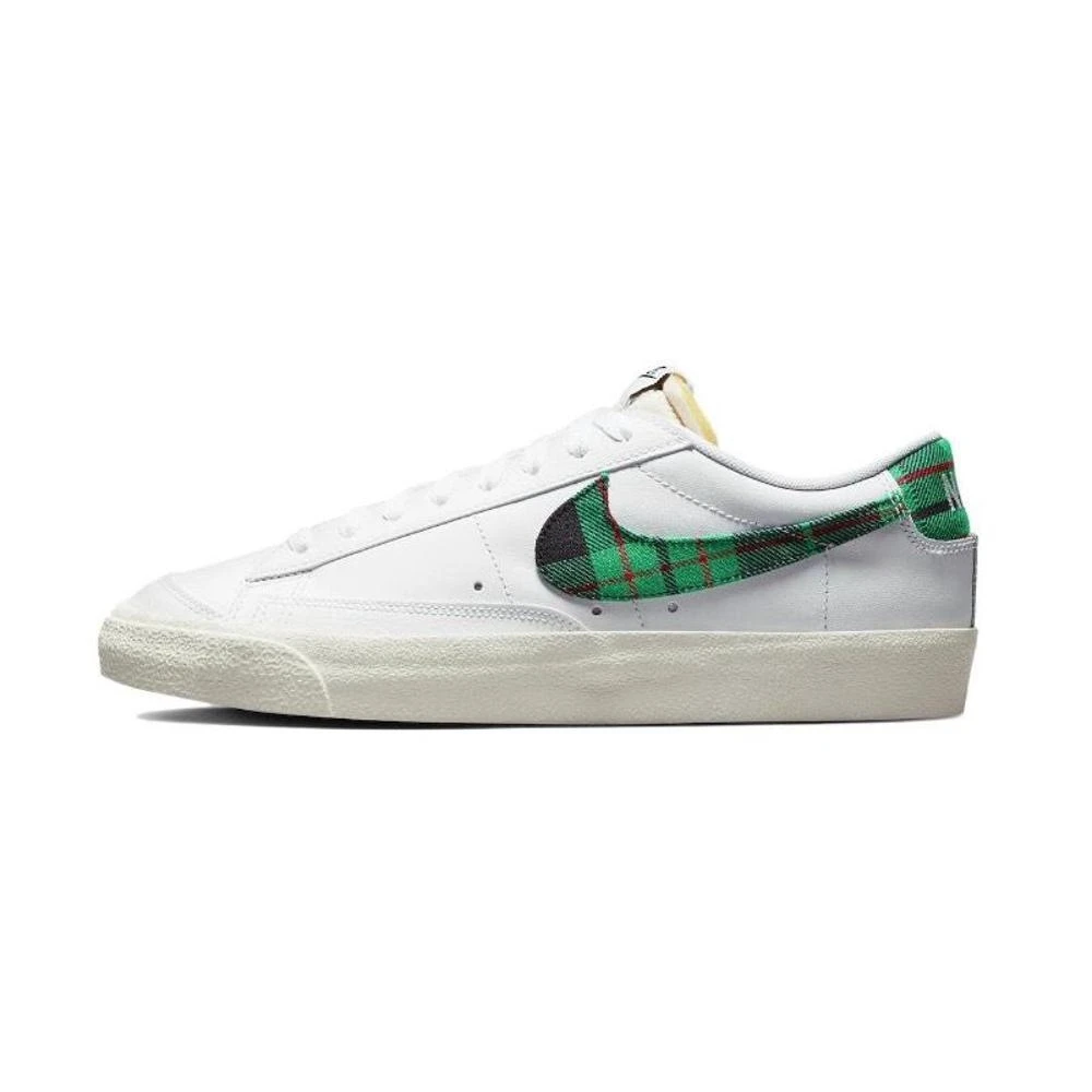 nike 耐克//男子BLAZER 白色 低帮 运动休闲鞋白绿 DV0801-100