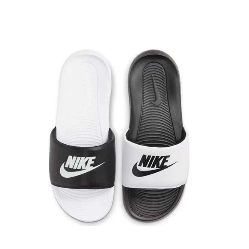 NIKE/耐克男子休闲拖鞋黑白经典耐磨夏季潮流黑色鞋拖 DD0234-100