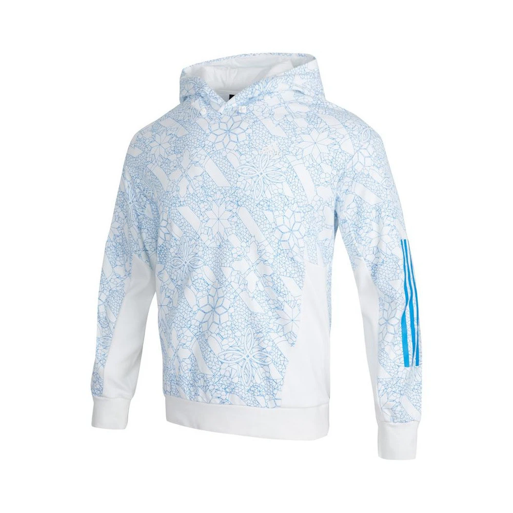 adidas/阿迪达斯男子AOP HOODY针织套衫长袖连帽防风秋季HE2915