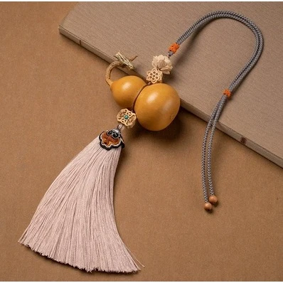 葫芦挂件门对门家居大门玄关卧莲花中国结挂饰