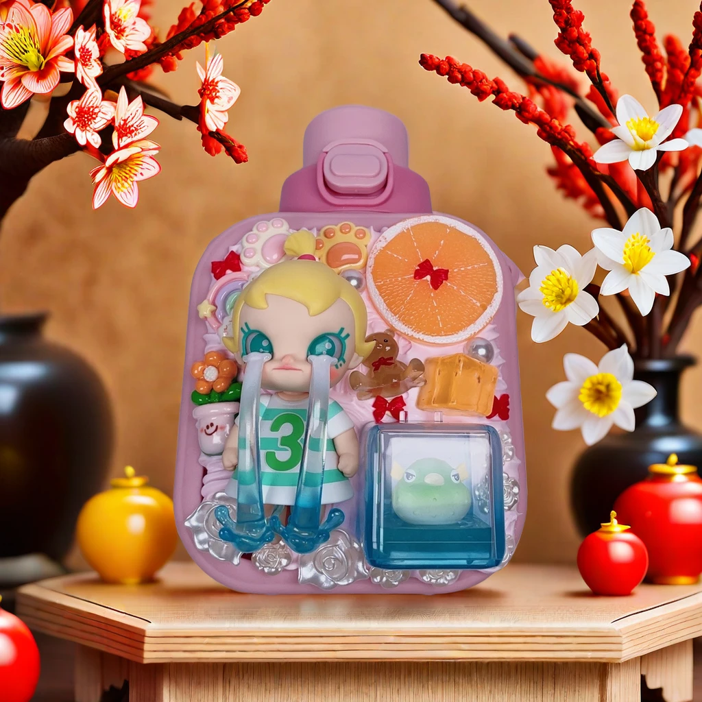 创意水壶diy手工制作奶油胶摆件