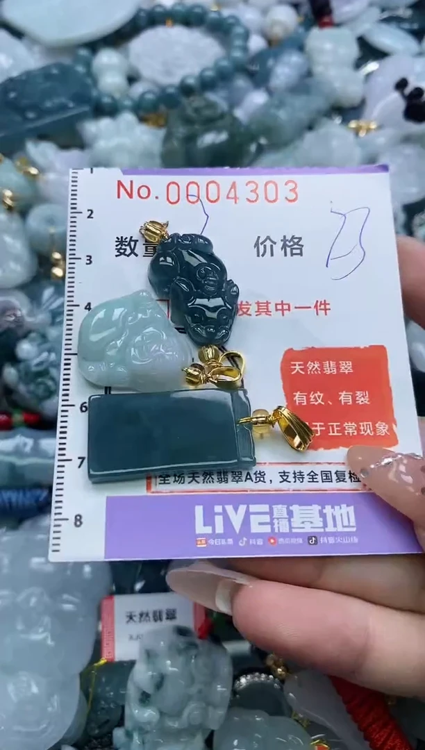 【闪购商品】翡翠颈饰未镶嵌闪购0004303