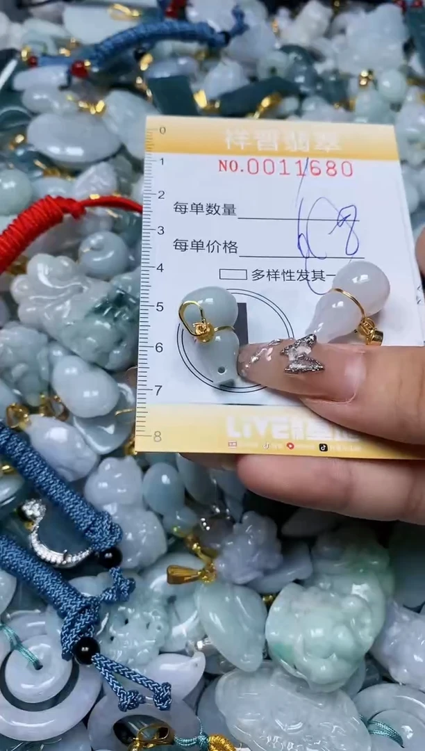【闪购商品】翡翠颈饰未镶嵌闪购商品0011680多样性发其一