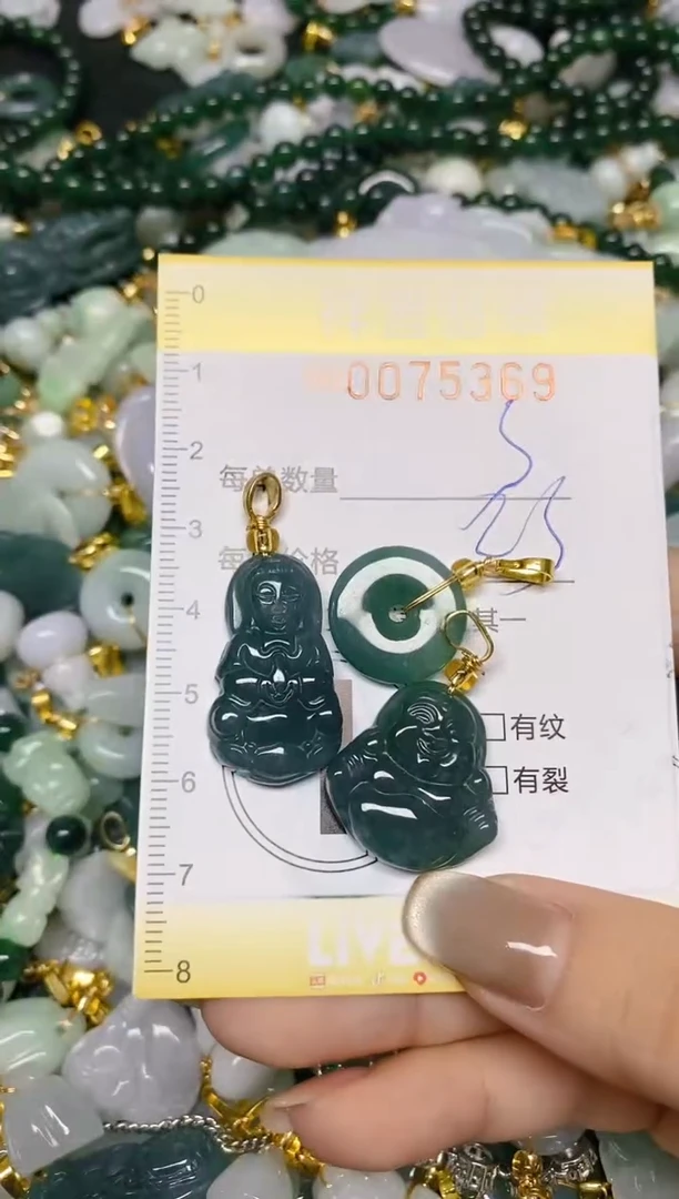 【闪购商品】翡翠颈饰未镶嵌闪购0075369