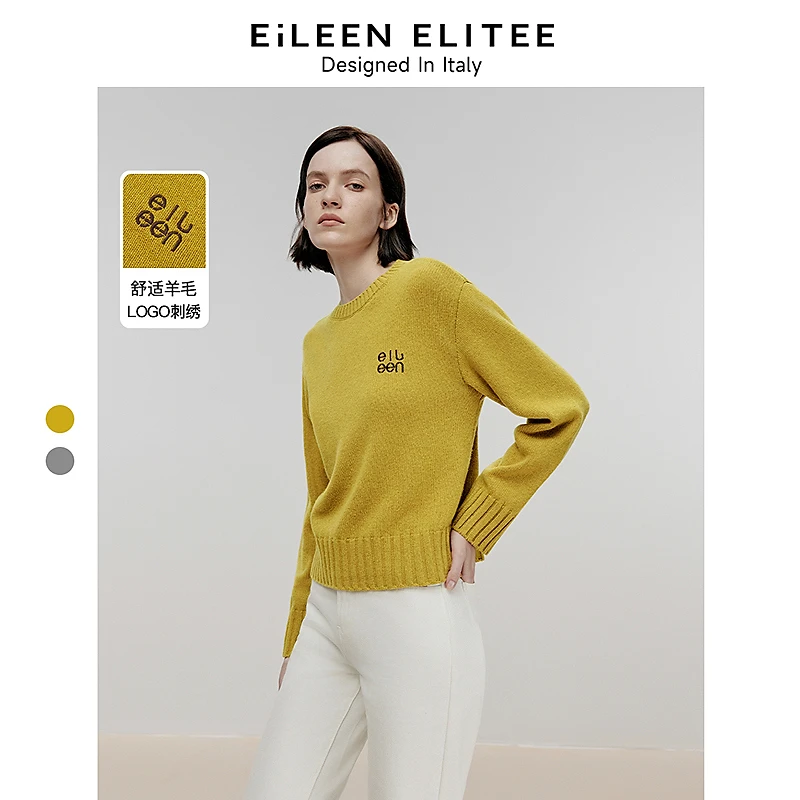 【粉丝专享】朗姿欧洲EiLEEN ELITEE气质高级感法式时尚针织衫2024