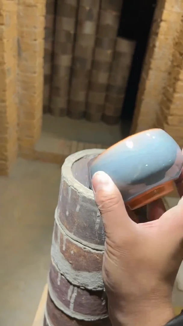 【闪购商品】瓷茶盏蓝国色