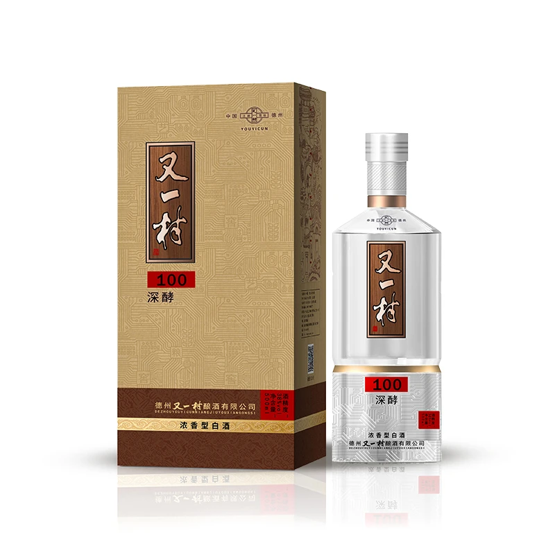 又一村深酵100浓香型低度纯粮白酒38°500ml宴请送礼38度500ml