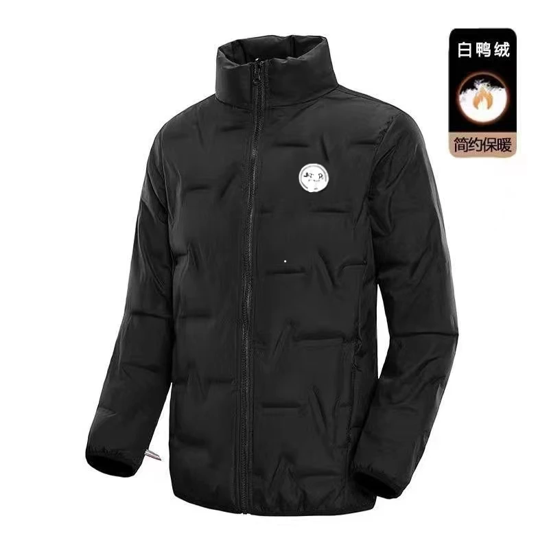【专柜同款】秋冬季黑金石墨烯时尚保暖男女款羽绒服0678