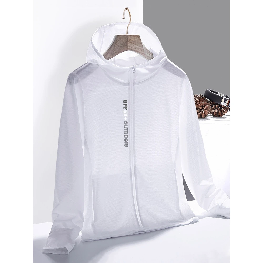 防晒衣男女冰丝防紫外线皮肤衣透气超轻夏季钓鱼户外运动排汗旅行