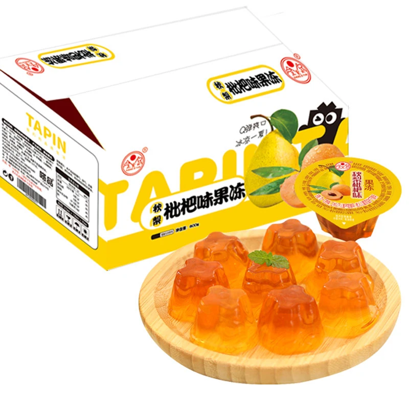 秋梨枇杷果冻夏日零食整箱2000g