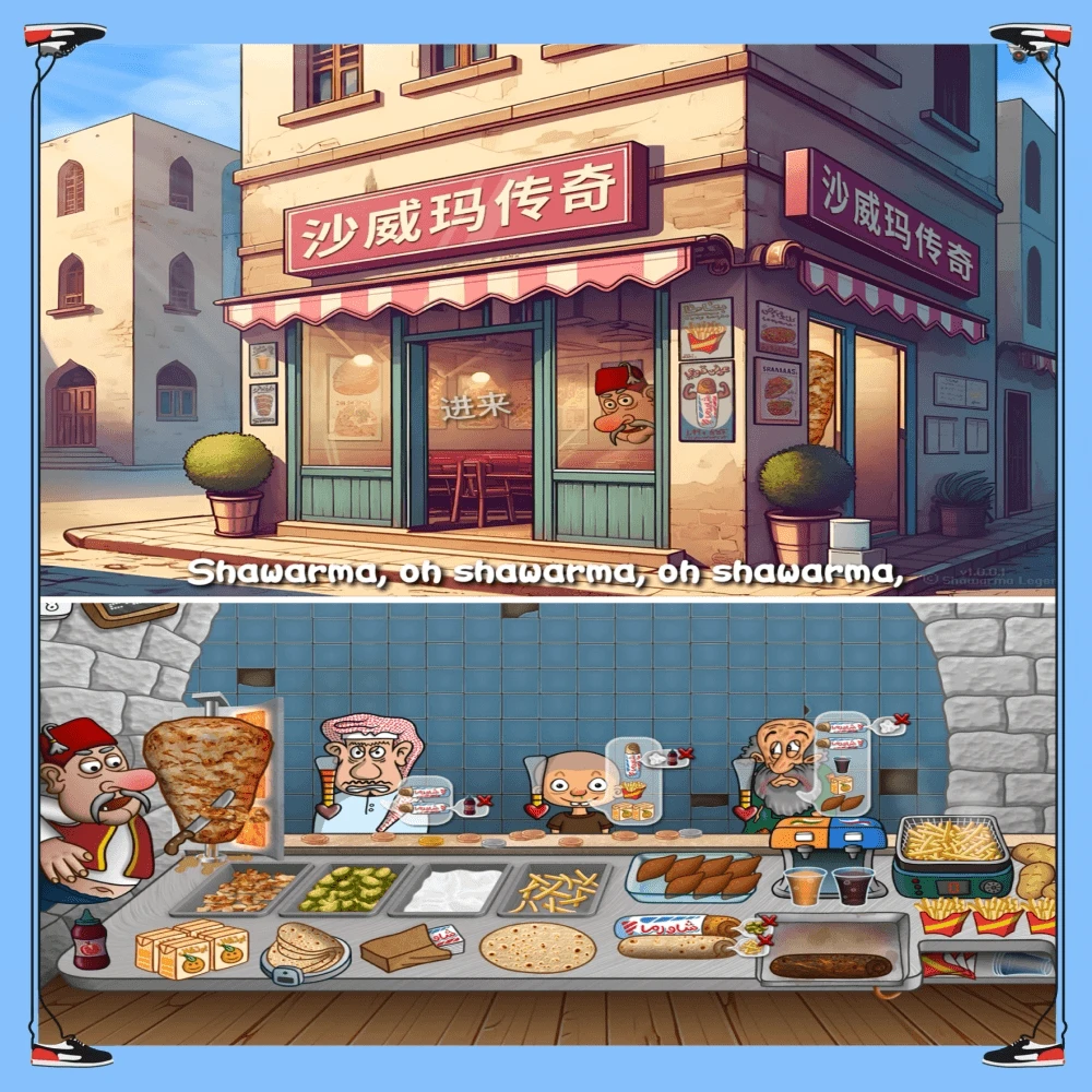 沙威玛传奇 shawarma 游戏