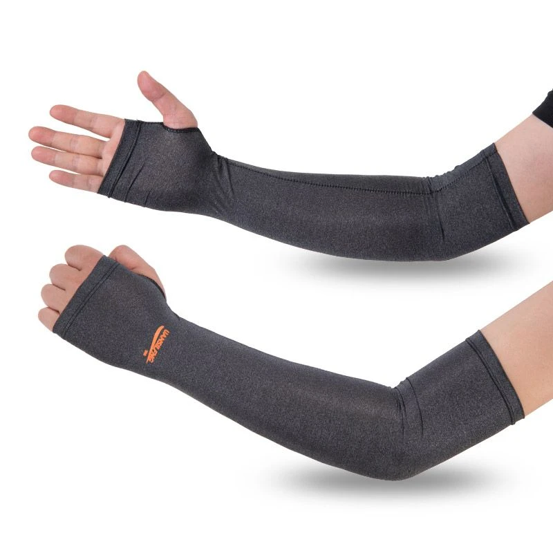 冰丝防晒袖套男士夏季夏天户外骑车开车冰袖手臂套护臂套薄款弹力