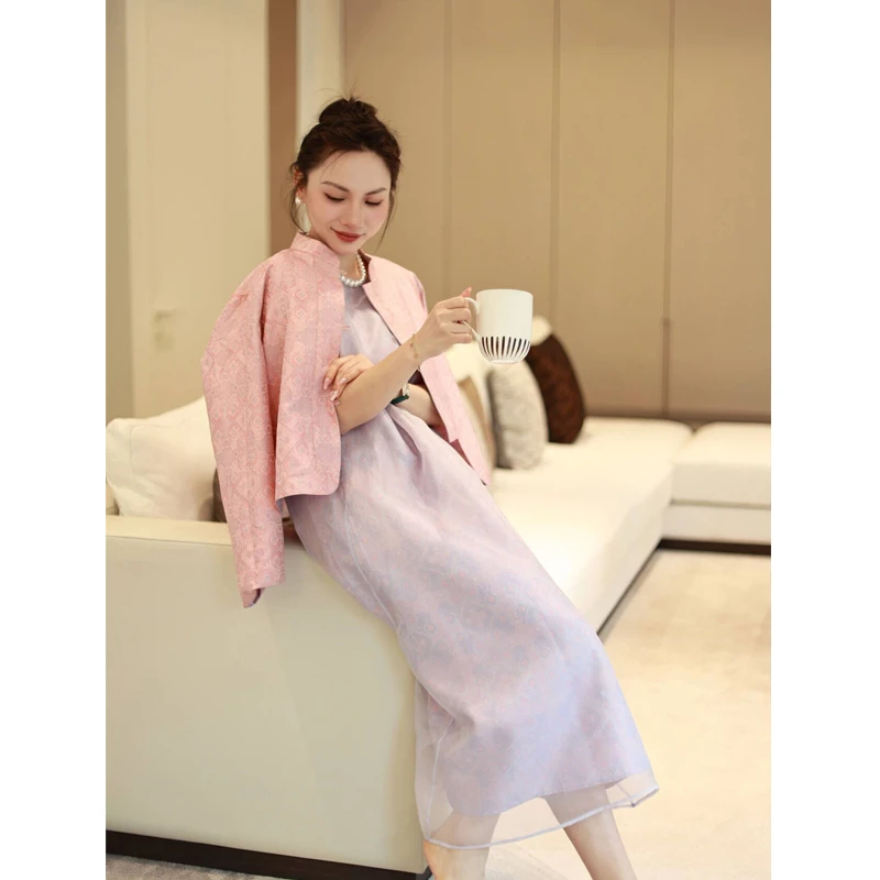 【2025门店同款】宋锦中式小衫（23810469-昌荣）