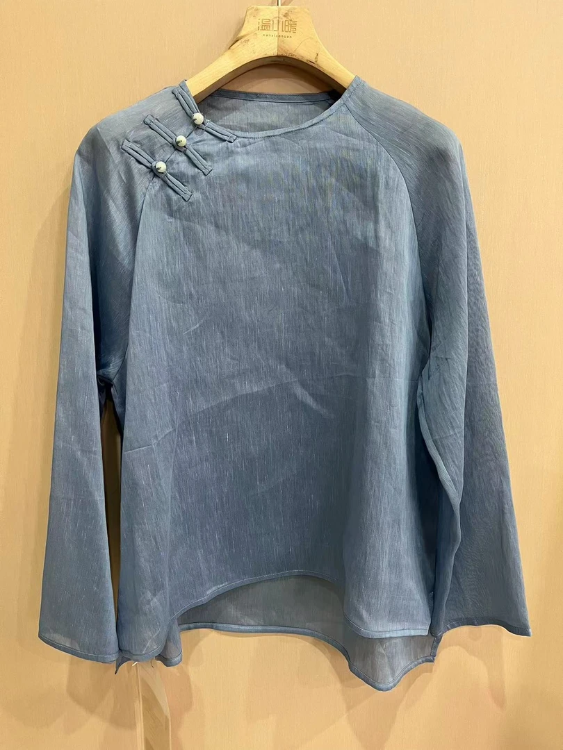 【门店同款】套头衫（24710526-吐绶蓝）