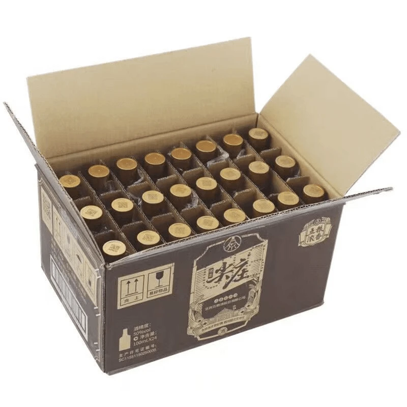 尖庄绵柔尖庄 浓香型白酒 纯粮酿造【酒水节】整箱装50度100ml*24瓶