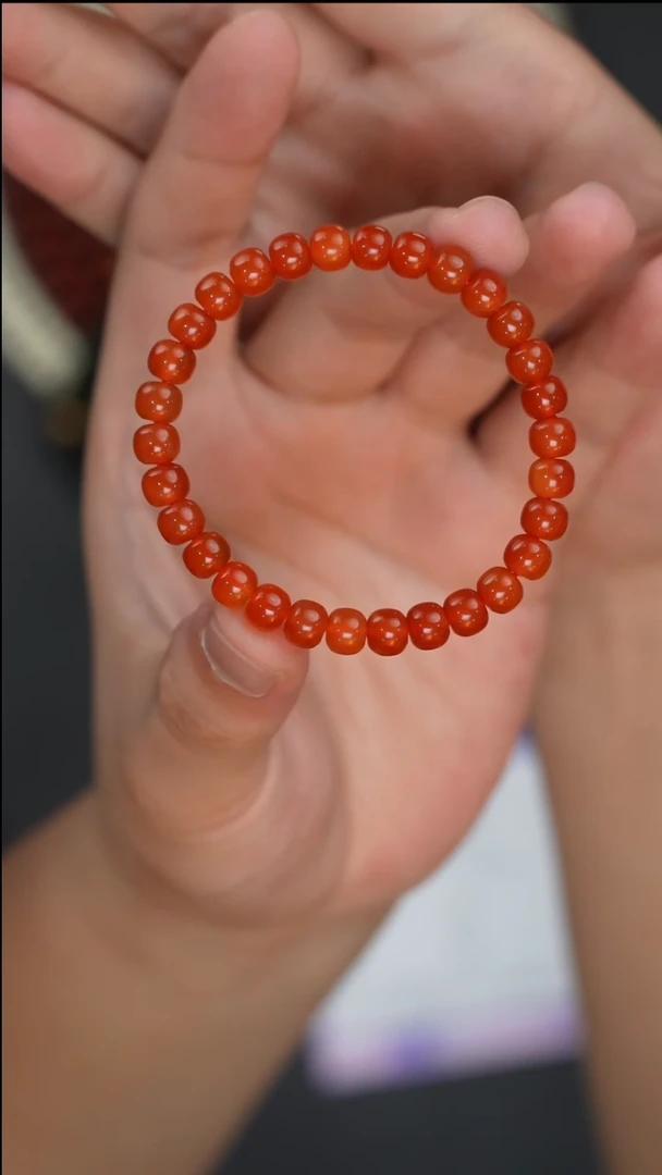 【闪购商品】南红玛瑙手串未镶嵌南红手串
