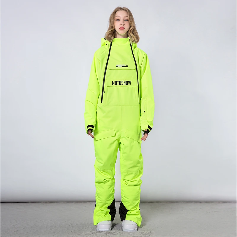 @2023新款滑雪服男女网红滑雪连体服配单双板雪服防风防水
