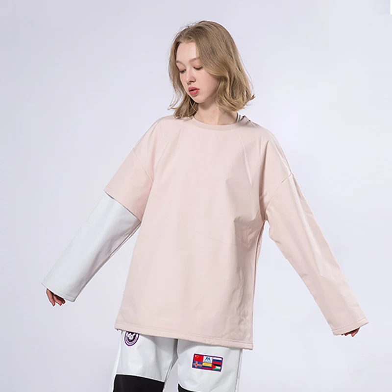 @22-23新款滑雪服男女情侣款户外单双板防风防水保暖滑雪卫衣女款