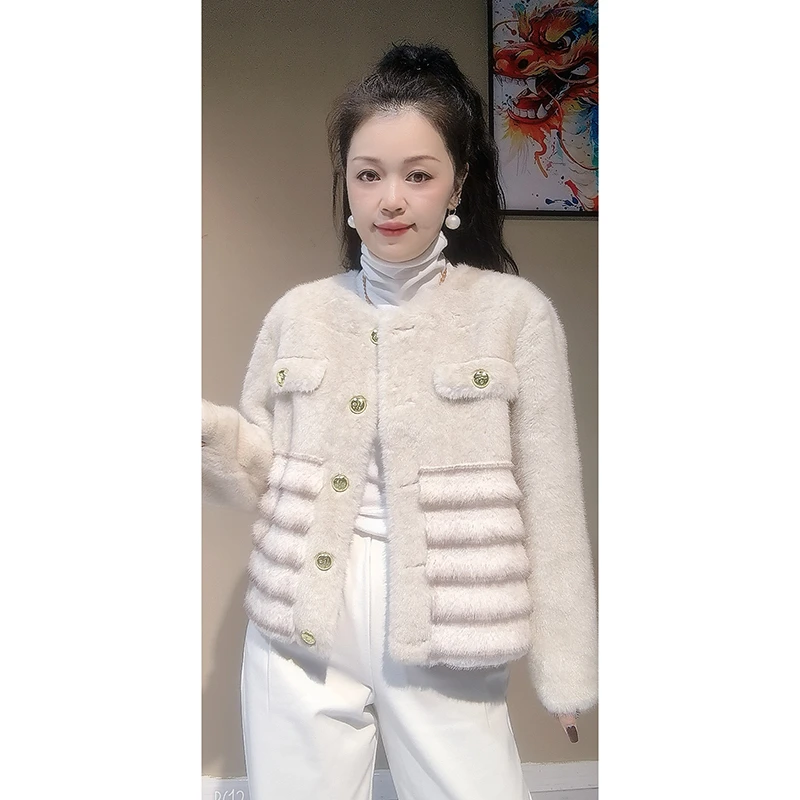 LMY 鑫荣祥家一体小香风外套 #8377