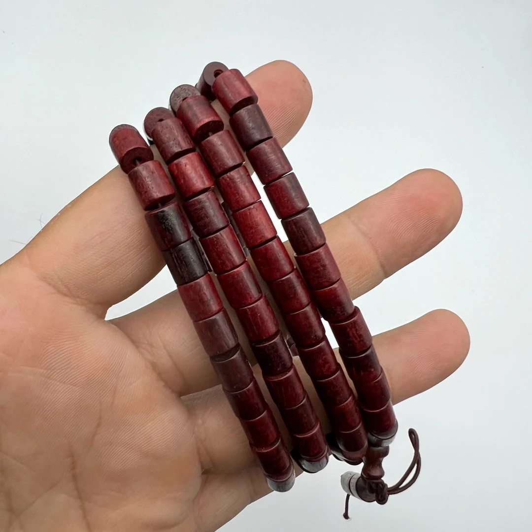酸枝0.6/108直切桶珠手串多圈男女手持念珠佛珠手串