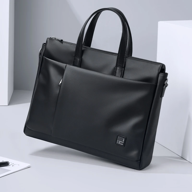 POLO时尚公文包商务包笔记本包男士可斜挎通勤电脑职场包上下班