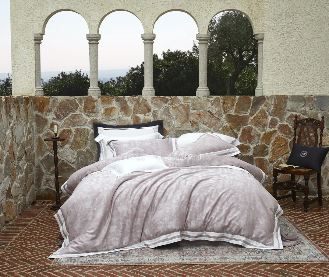 马尔代夫-MN慕奈/金太阳定制面料/三色尾色织大提花/四件套