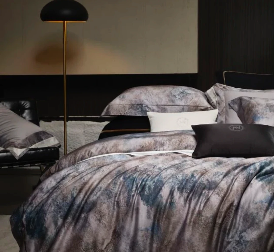 MN慕奈实体下架高货福利/提花印花刺绣/棉天丝棉/四件套 墨韵