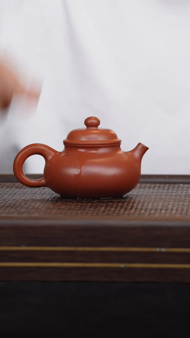 【闪购商品】宜兴紫砂茶器~朱泥容天（微瑕）