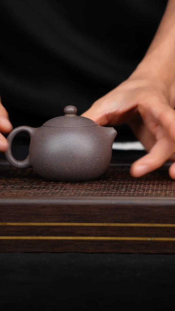 【闪购商品】冠振紫砂甄选茶具-西施天青