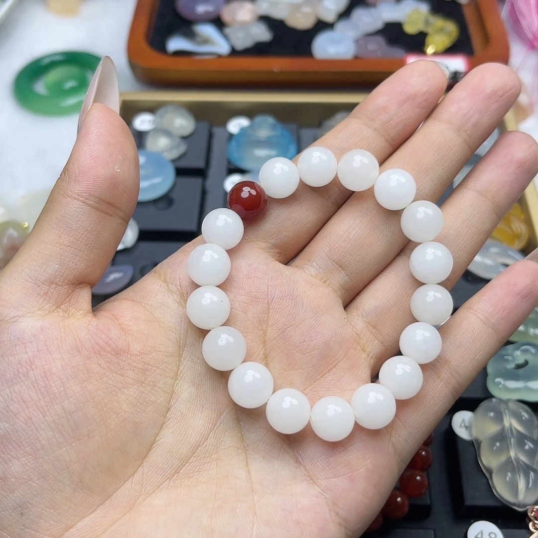 石英质玉手串未镶嵌没*事