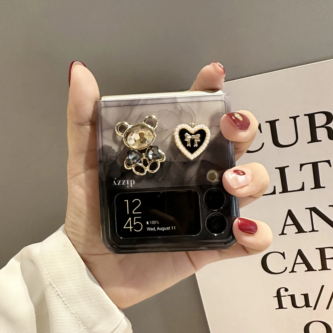 三星zflip5手机壳折叠款w23flip心系天下新款套zflip4/3超薄硅胶