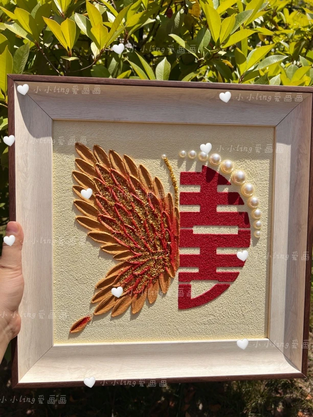 新婚礼物成品定制｜下单尺寸39乘39厘米
