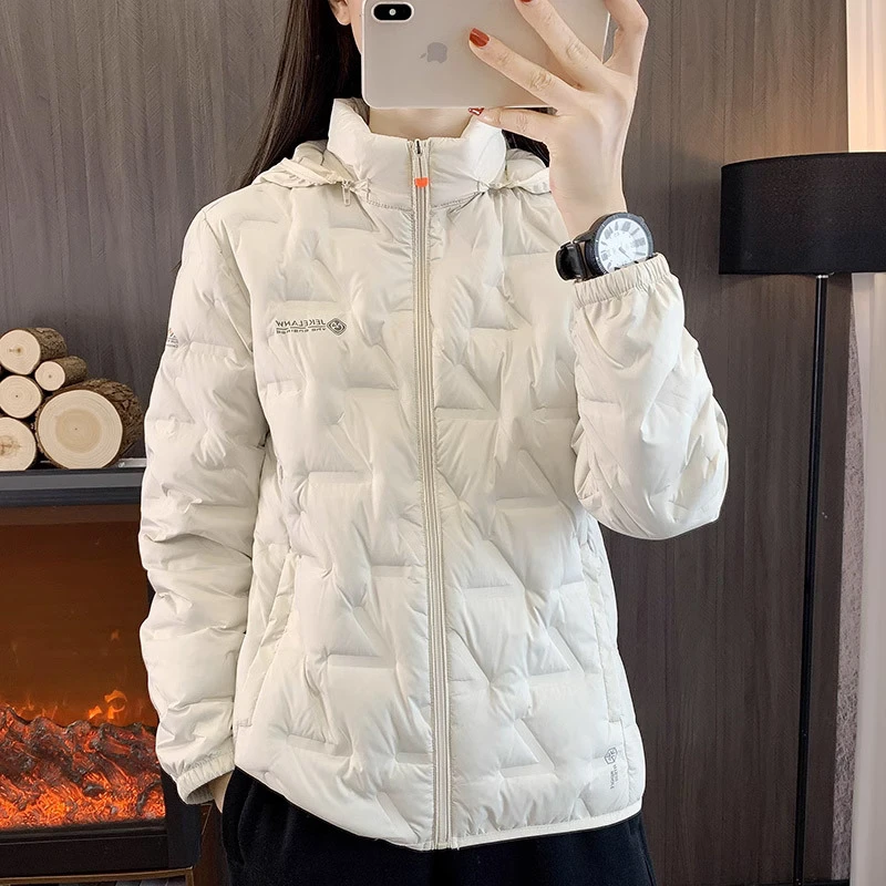 千惠专属轻薄羽绒服女新款灰鸭绒防水保暖户运动秋冬登山外套女士