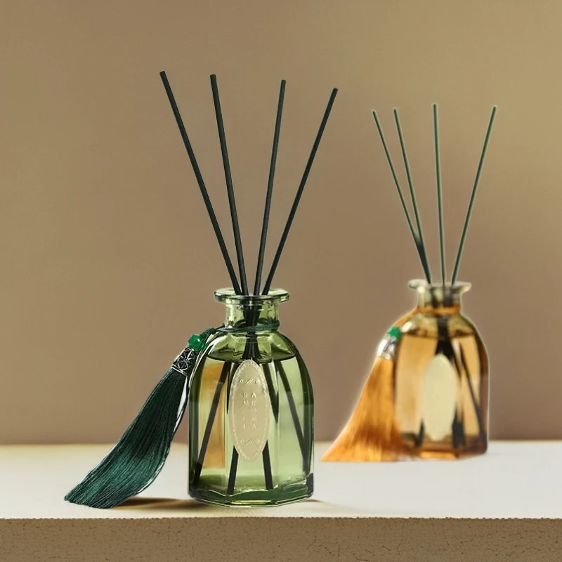 透明创意精油瓶无火香薰酒店持久留香礼物厕所家用摆件清新剂礼品