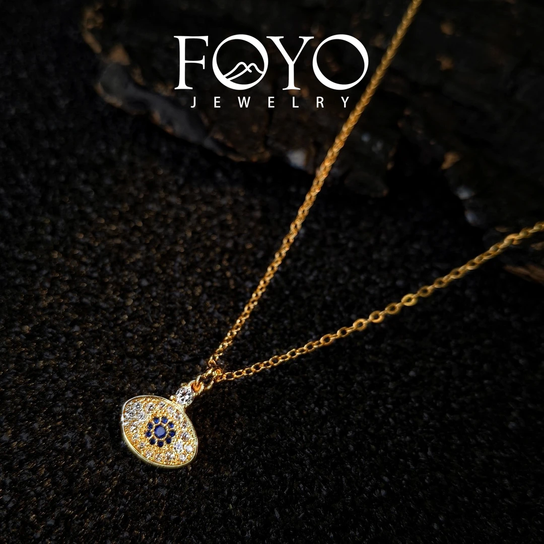 4031 恶魔之眼 INS风项链