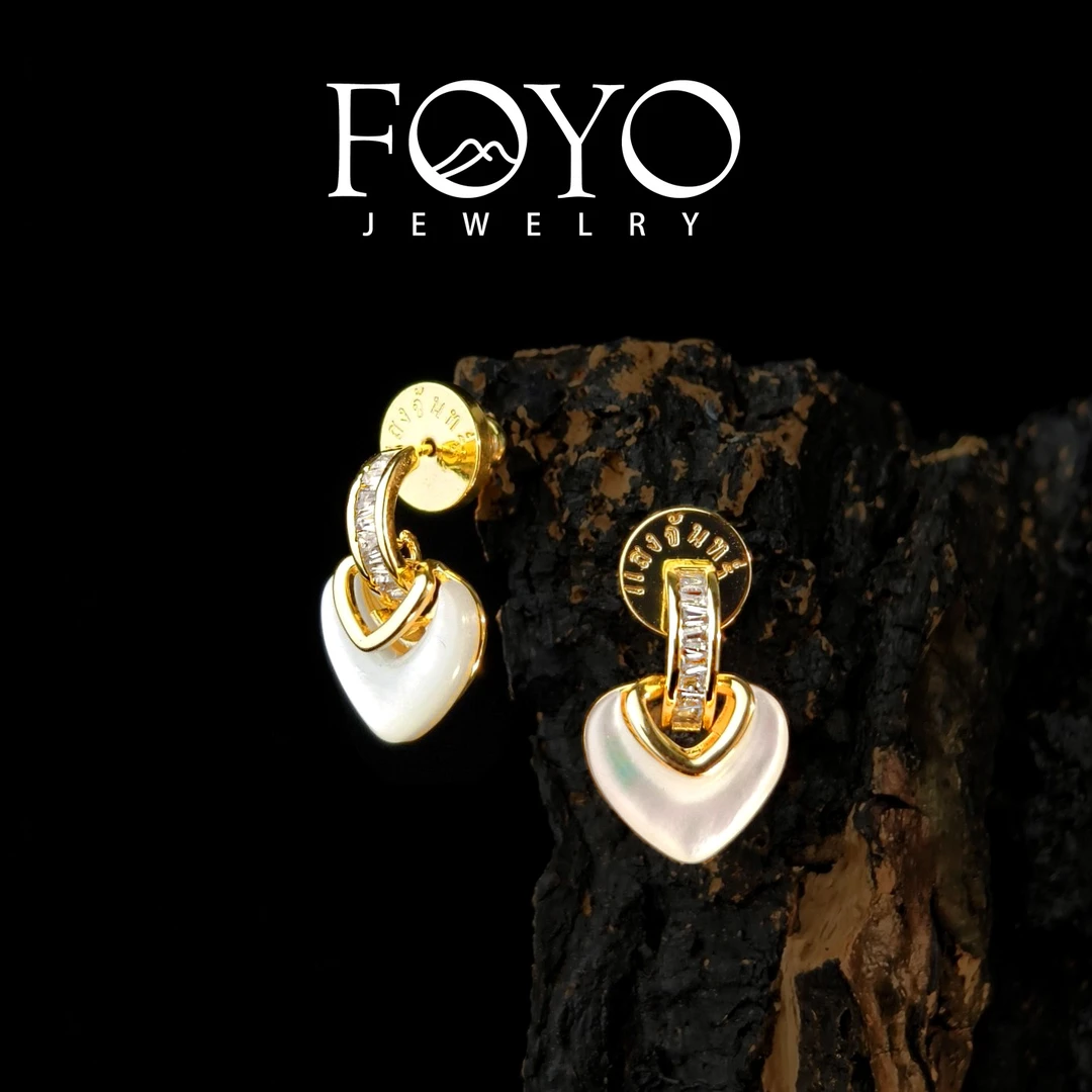 5012 深x海x贝x爱x心x耳坠