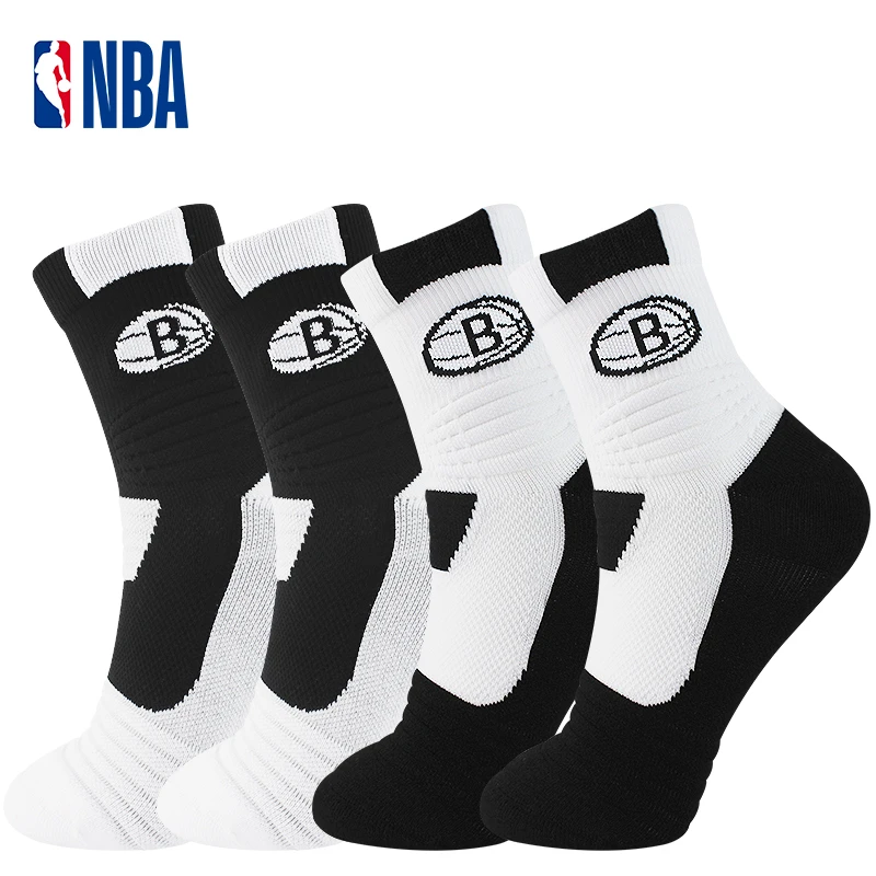 NBA透气加厚中筒袜高帮篮球运动袜长筒运动袜子跑步袜