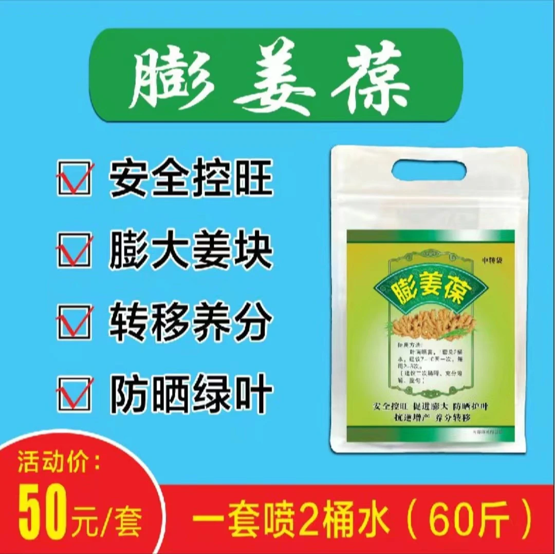 【膨姜葆】安全控旺 转移养分 膨大姜球 防晒护绿叶 一套2桶水