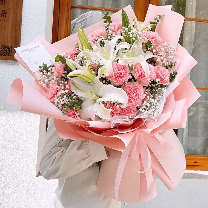 上门北京广州百合成品订购鲜花鲜花订购鲜花订购同城配送